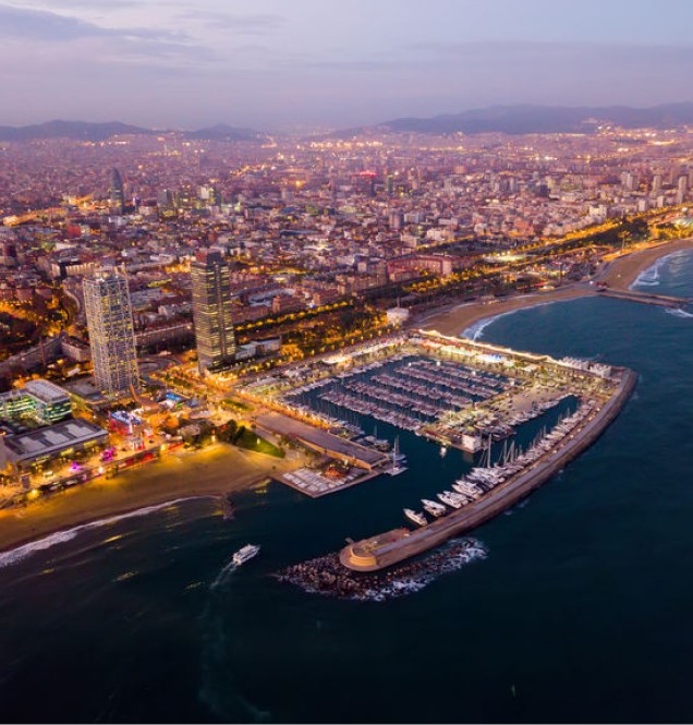 How to reach Barcelona by ferry