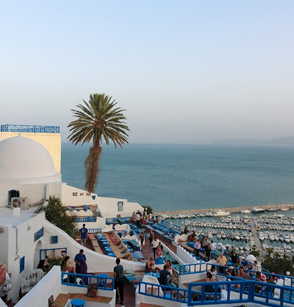 How to reach Tunis by ferry